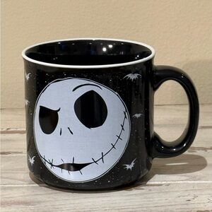 Disney The Nightmare Before Christmas Jack Face Ceramic Camper Mug | 20 Ounces